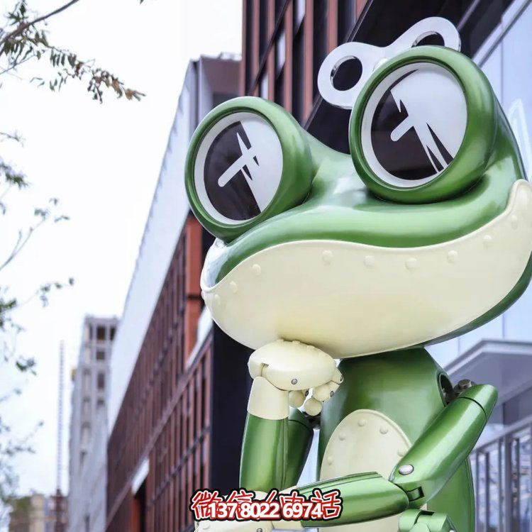 不銹鋼大型門口商場(chǎng)超市青蛙