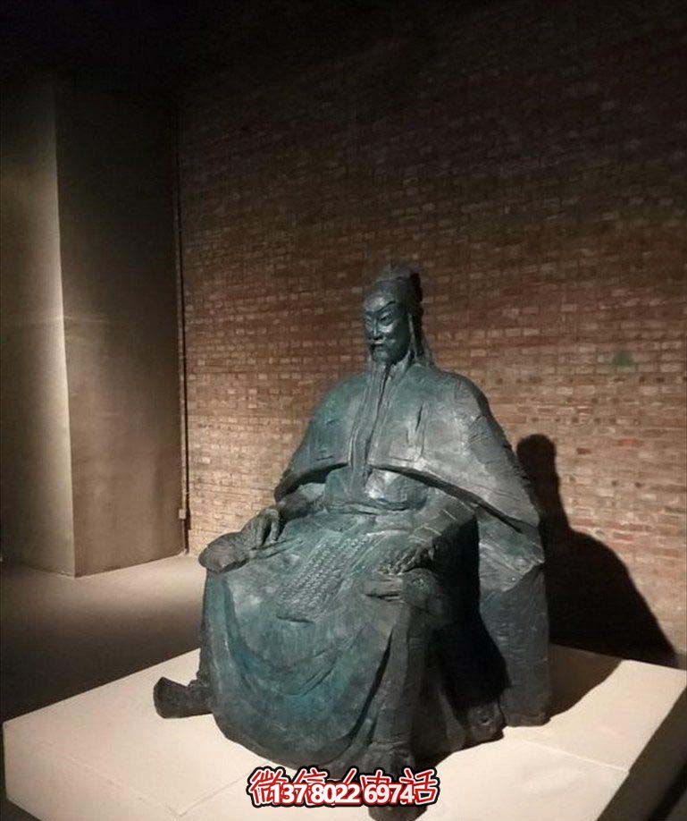 青銅大型景觀關(guān)公雕塑 青銅大型景觀關(guān)公雕塑