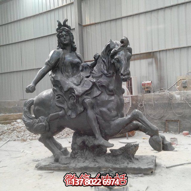 西方風格玻璃鋼雕塑，打造精美景觀