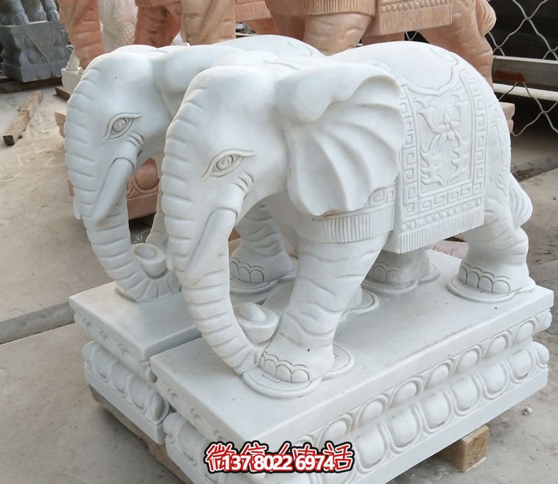 漢白玉雕塑,招財大象,令您鎮(zhèn)宅景區(qū)庭院更加迷人 漢白玉雕塑,招財大象,令您鎮(zhèn)宅景區(qū)庭院更加迷人